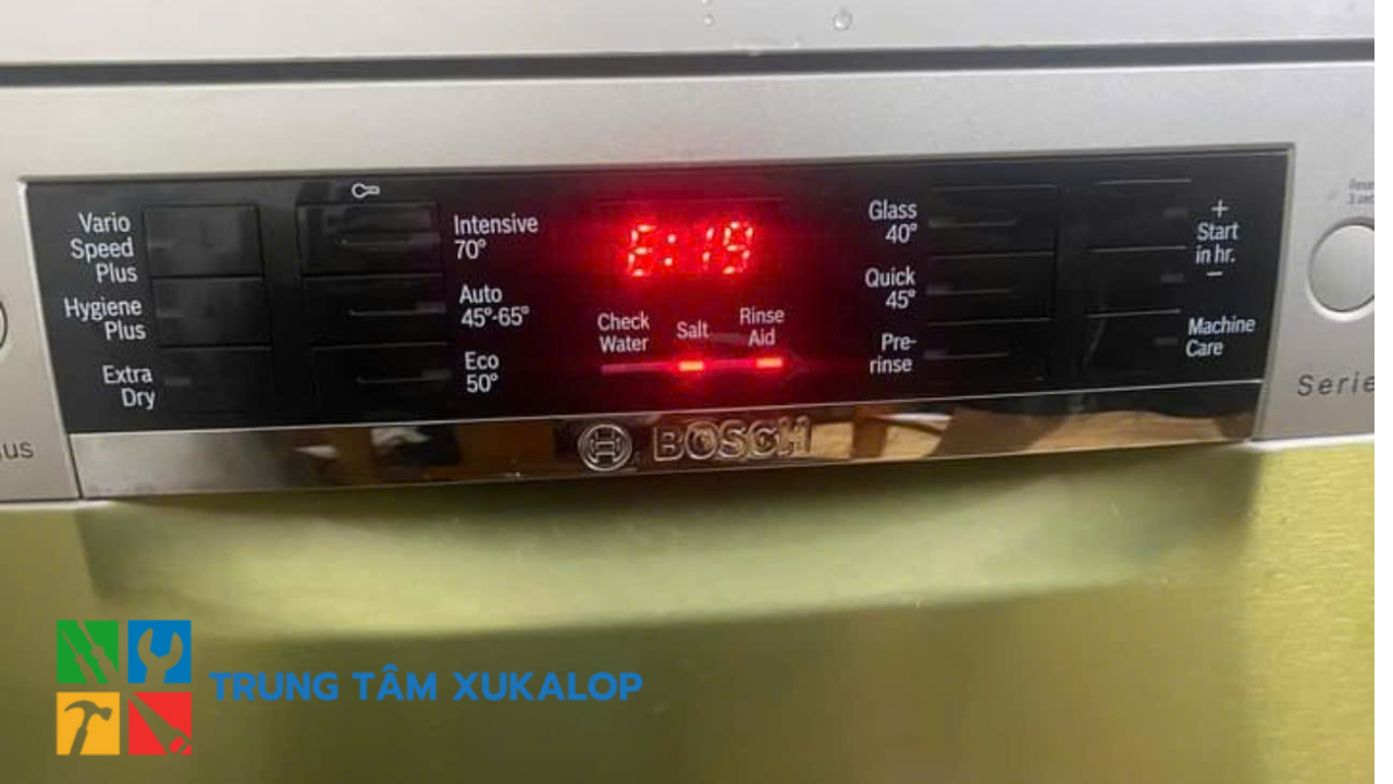 Máy Rửa Bát Bosch Báo lỗi E19 - Sửa máy rửa chén Bosch TP.HCM – Nhanh 30 Phút, Bảo hành Dài Hạn