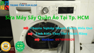 Dịch vụ sửa máy sấy quần áo tại Tp. HCM - Giá tốt, uy tín